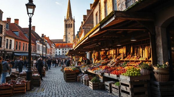 Top 5 lieux à Lille pour des produits locaux en circuit court